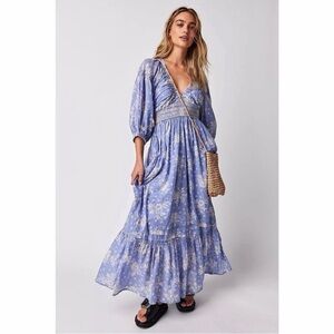 Free People Golden Hour Maxi Dress Size Small